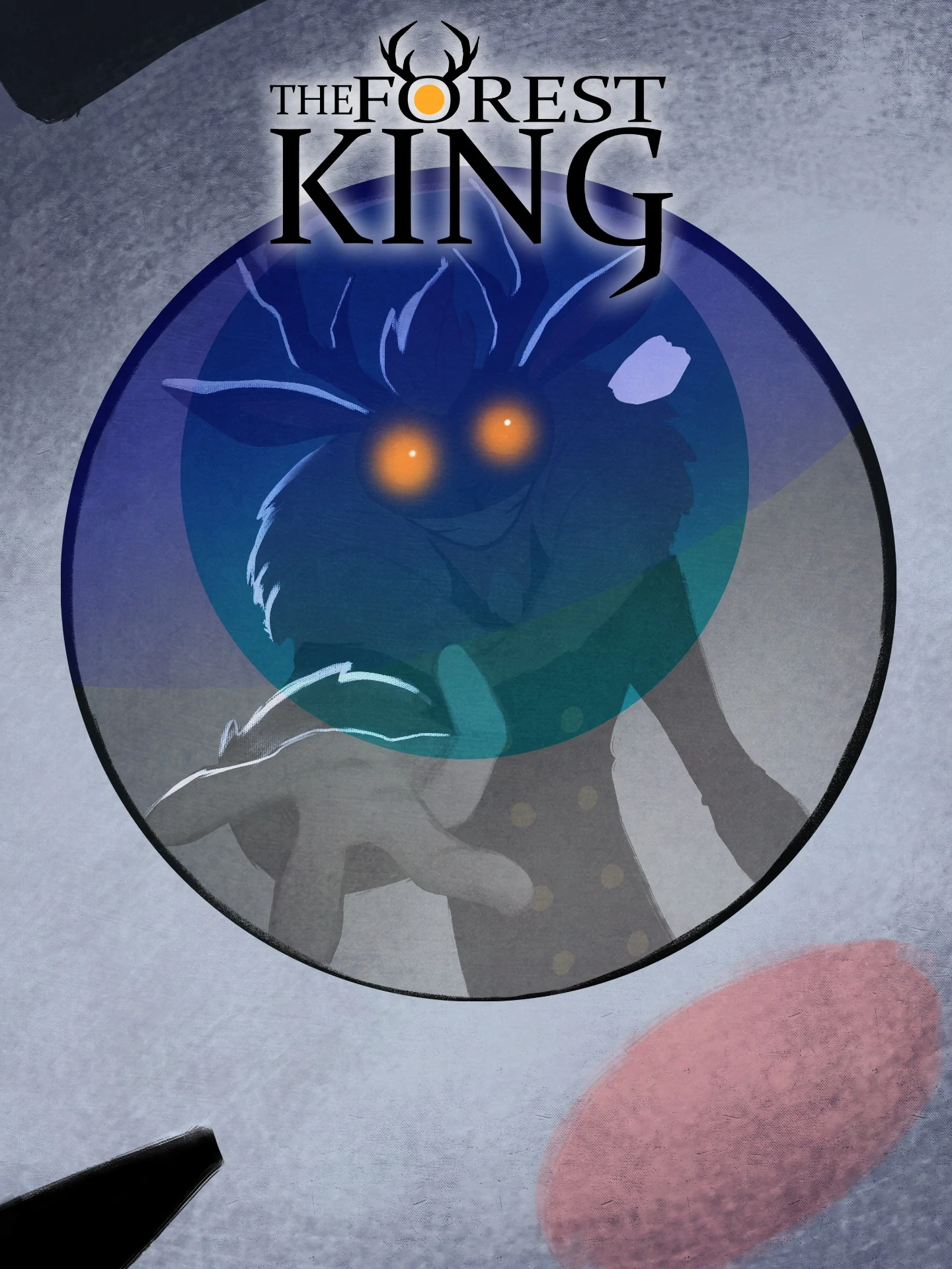 Poster for the short film The Forest King.